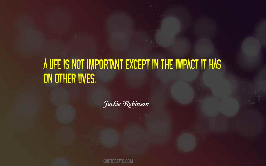 Not Important Quotes #1370551