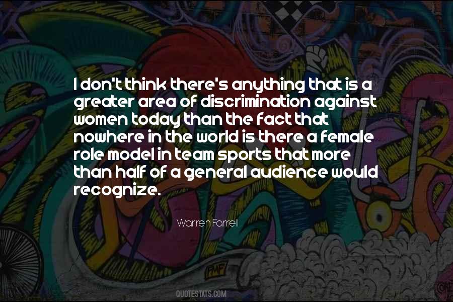 Discrimination Against Women Quotes #891524
