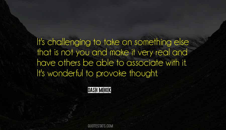 Provoke You Quotes #561046