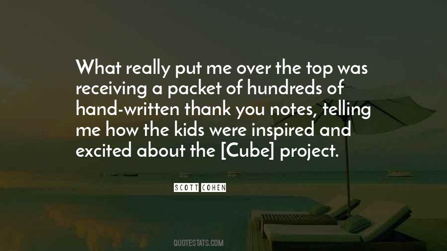 Quotes About Cubes #533702