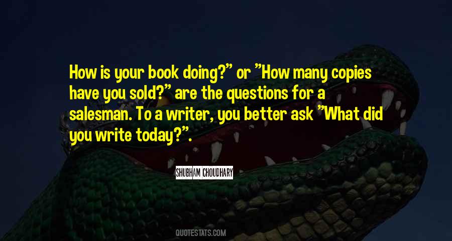 Book Sold Quotes #1271011