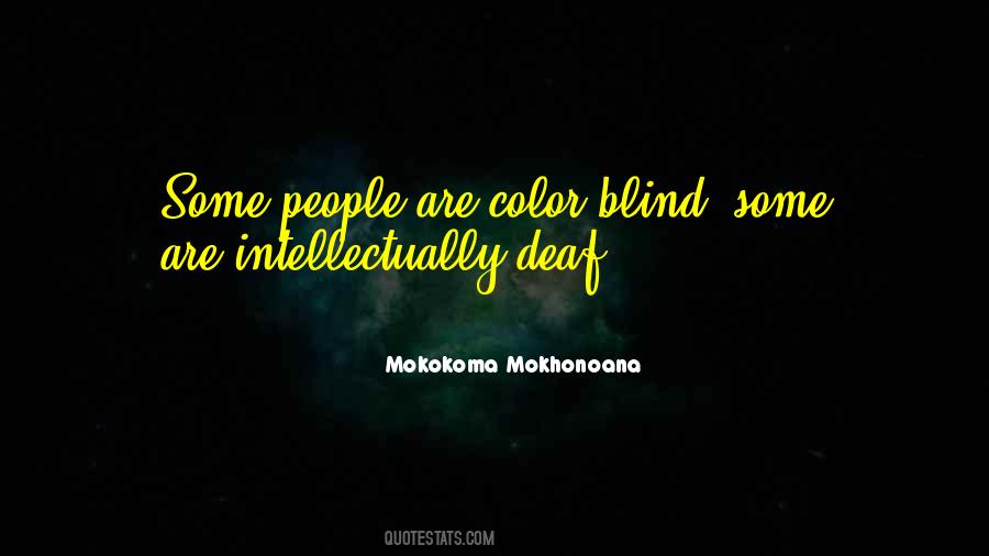 Quotes About Color Blind #404860