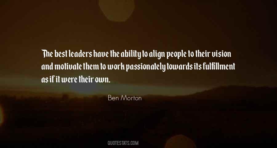 Quotes About The Best Leaders #416450