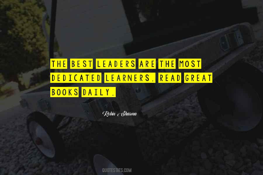 Quotes About The Best Leaders #486693