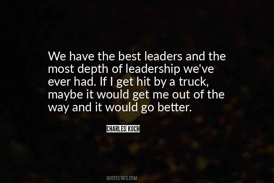 Quotes About The Best Leaders #501868