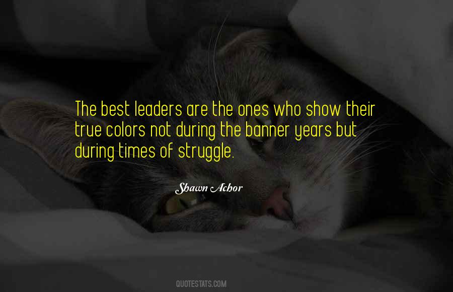 Quotes About The Best Leaders #815305