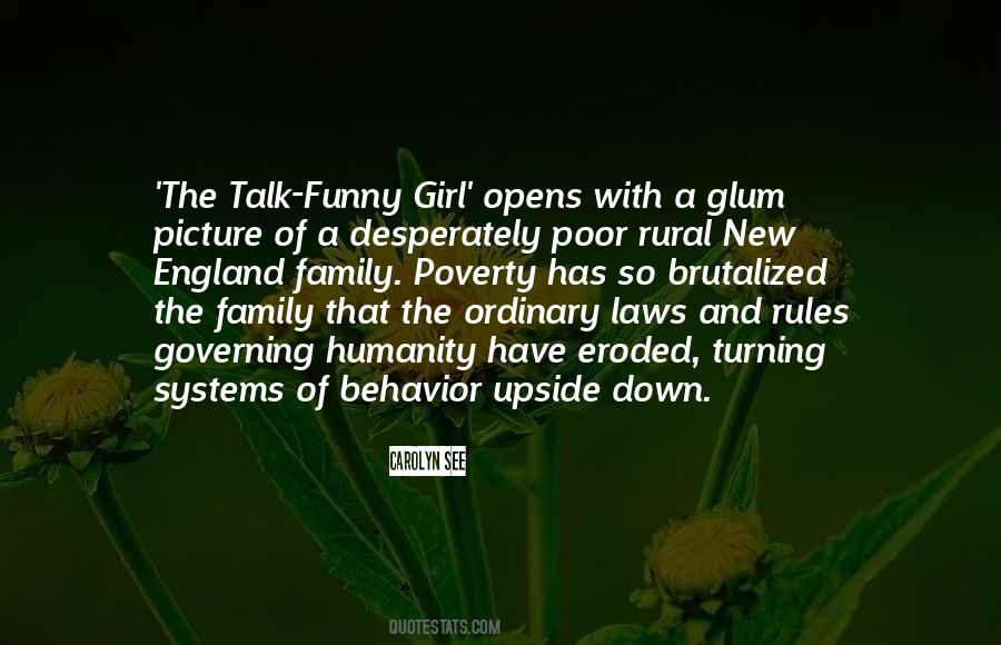 Talk Funny Girl Quotes #1486321