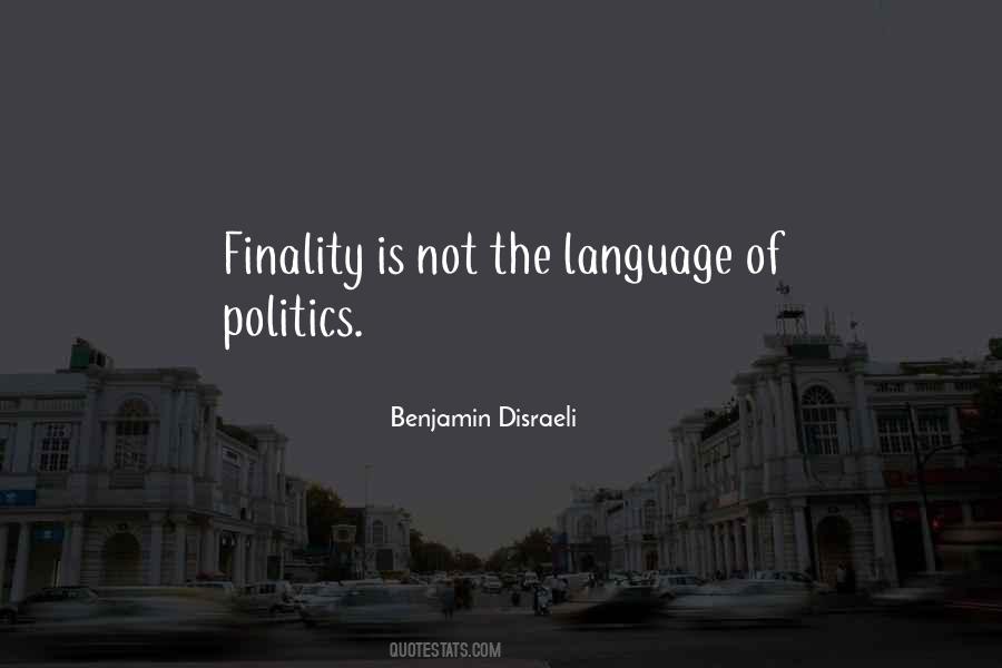 Politics Of Language Quotes #1605630