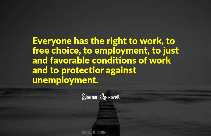 Quotes About Right To Work #305549