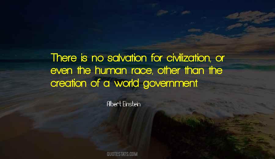 Civilization Is A Race Quotes #378721