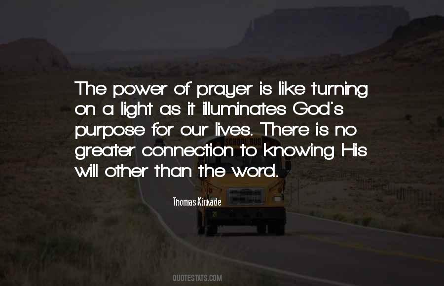 Quotes About The Purpose Of Prayer #1086582