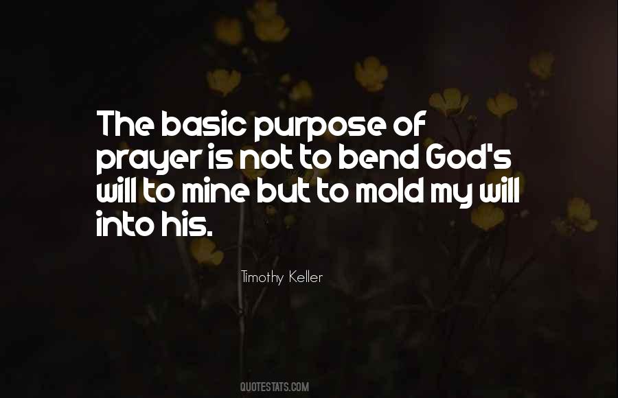 Quotes About The Purpose Of Prayer #1710088