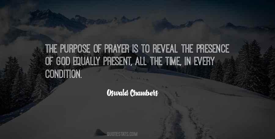 Quotes About The Purpose Of Prayer #85316