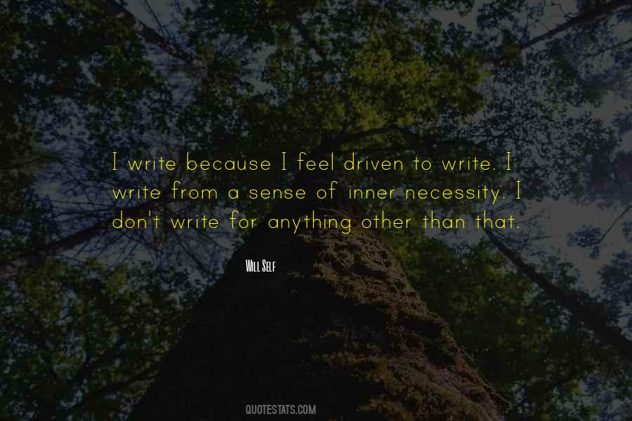Quotes About Self Driven #1518438