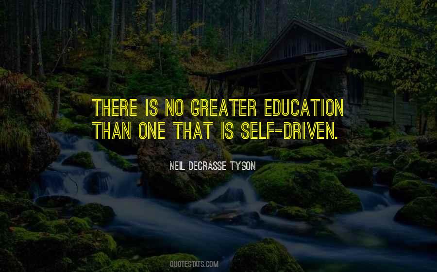 Quotes About Self Driven #1837714