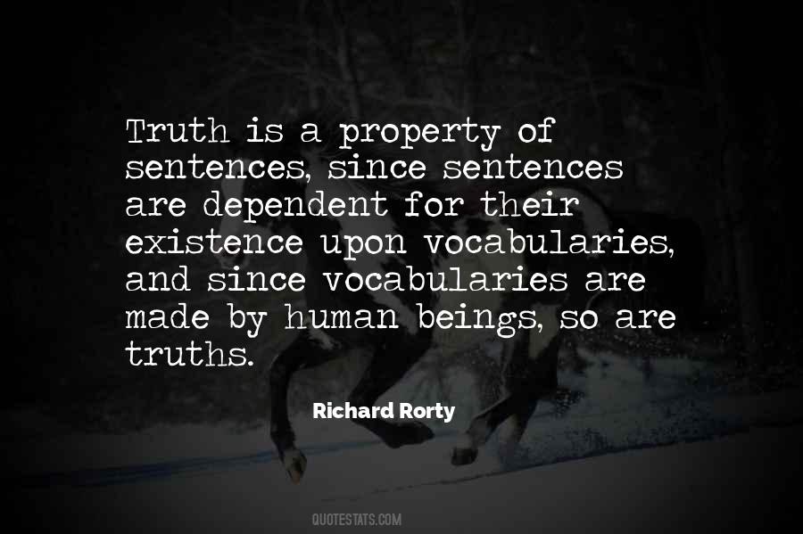 Quotes About Rorty #377529