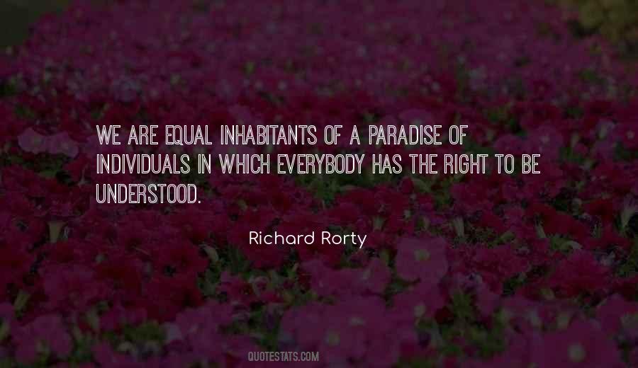 Quotes About Rorty #790757