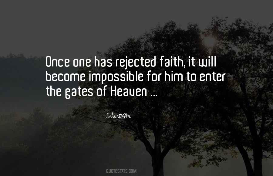Enter The Gates Of Heaven Quotes #79538