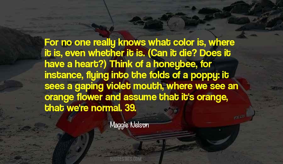 Quotes About Color Orange #1318071
