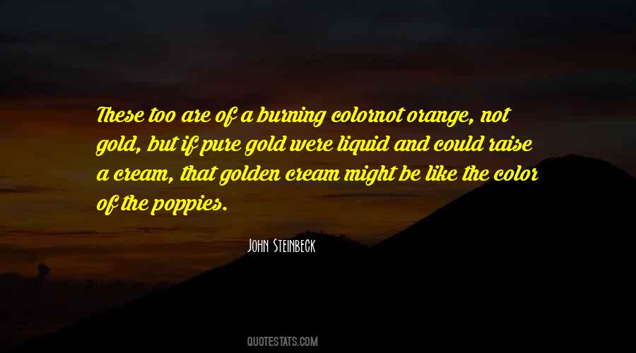 Quotes About Color Orange #609275