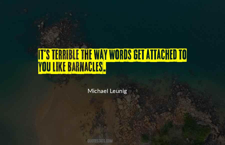 Quotes About Barnacles #1795701