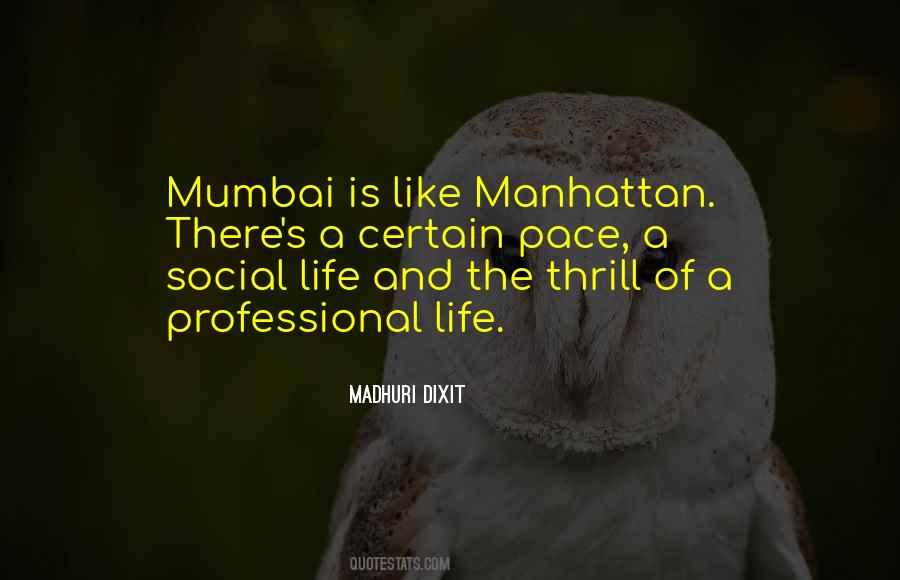 Quotes About Manhattan #1099789