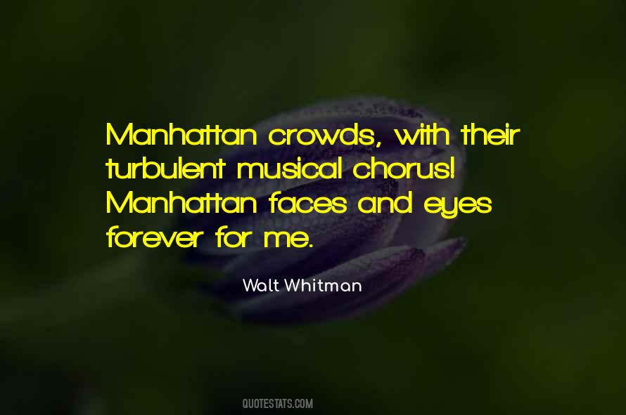 Quotes About Manhattan #1126011