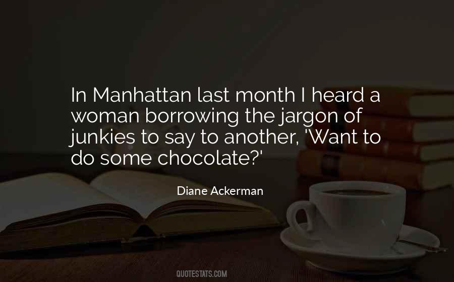 Quotes About Manhattan #1266232