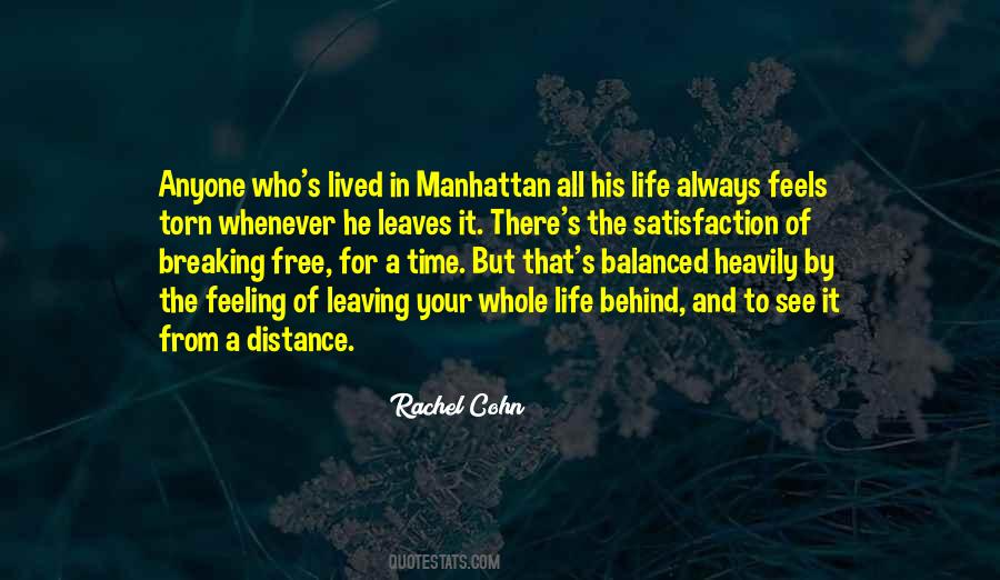 Quotes About Manhattan #1337275