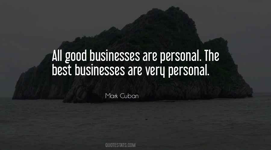 Business Personal Quotes #646505