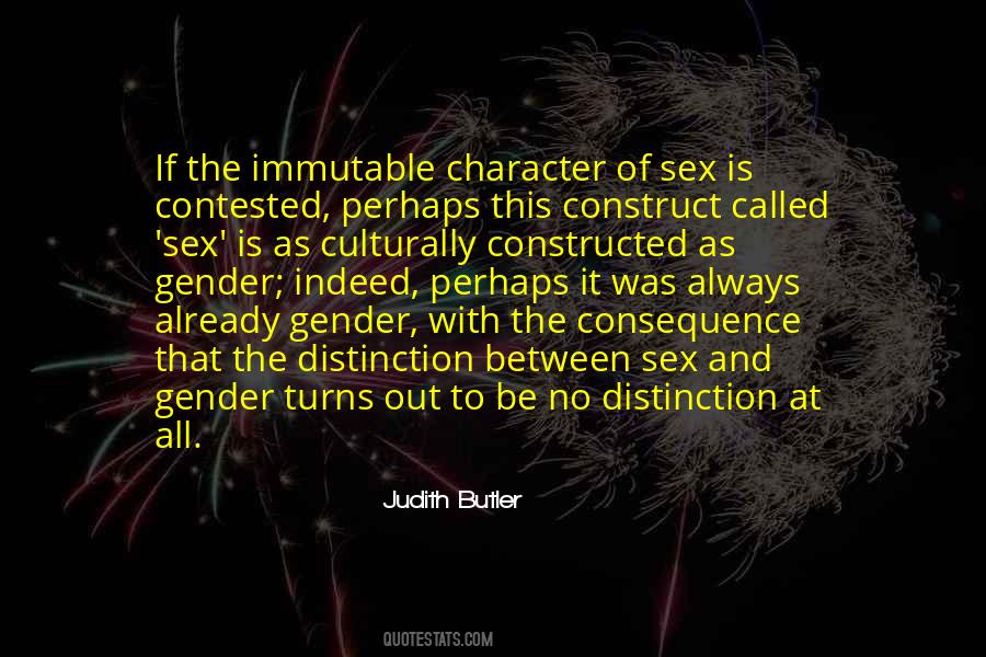 Gender Is A Social Construct Quotes #1053996