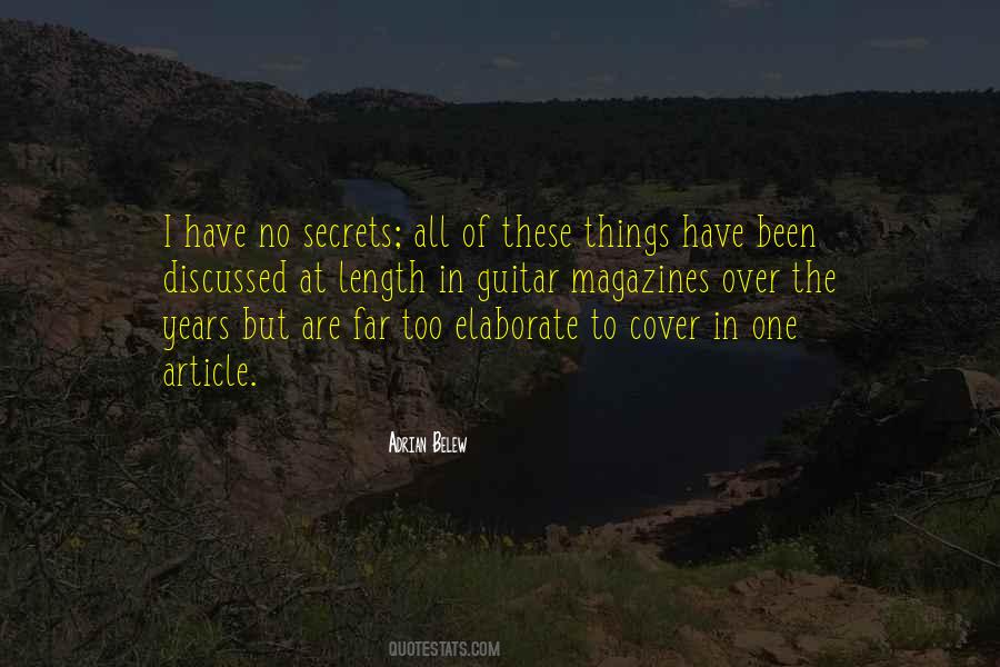 Discussed At Length Quotes #457316