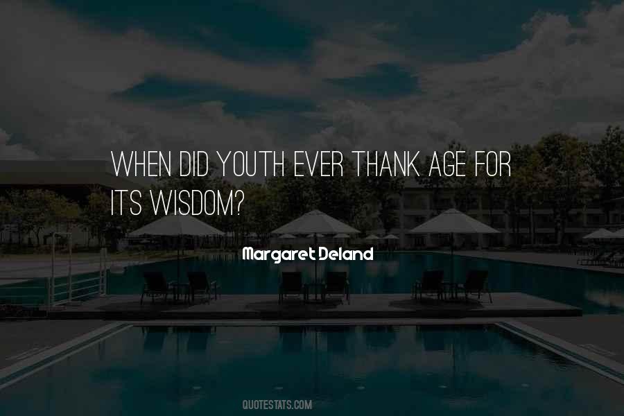 Youth Age Quotes #179947