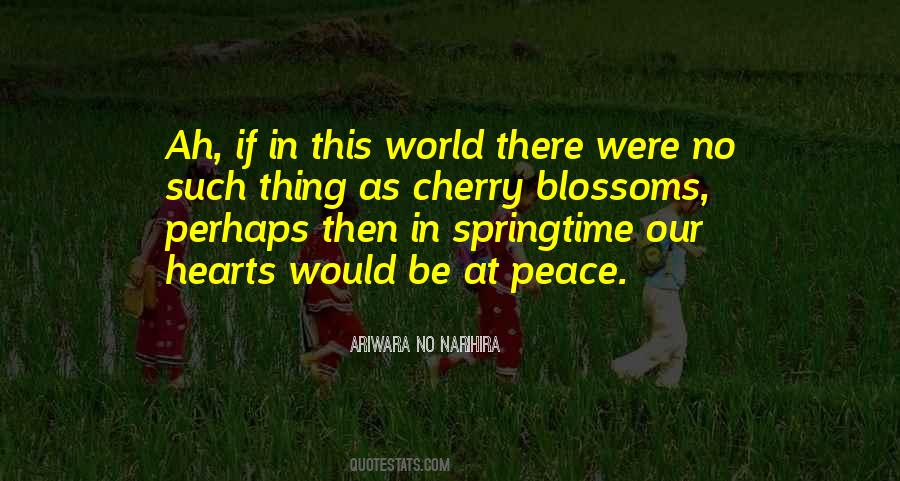 Quotes About Cherry Blossoms #26519