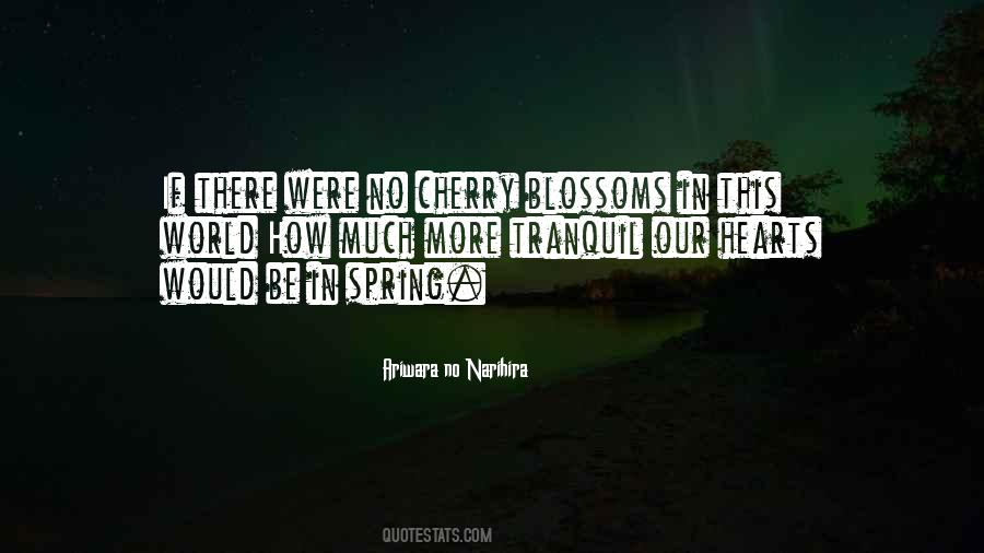 Quotes About Cherry Blossoms #84446