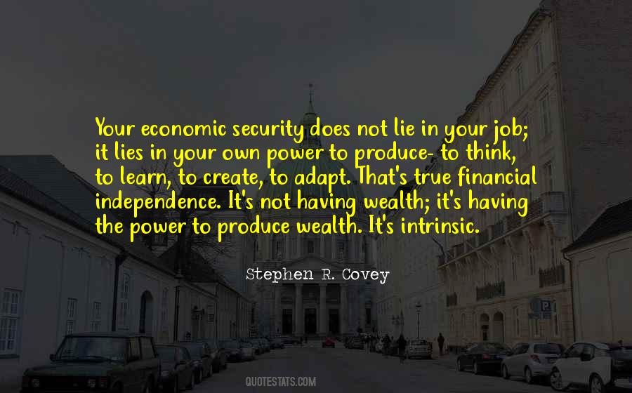 Financial Power Quotes #1298160