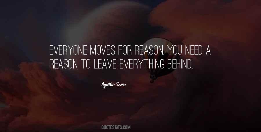 Quotes About Reason For Everything #141760