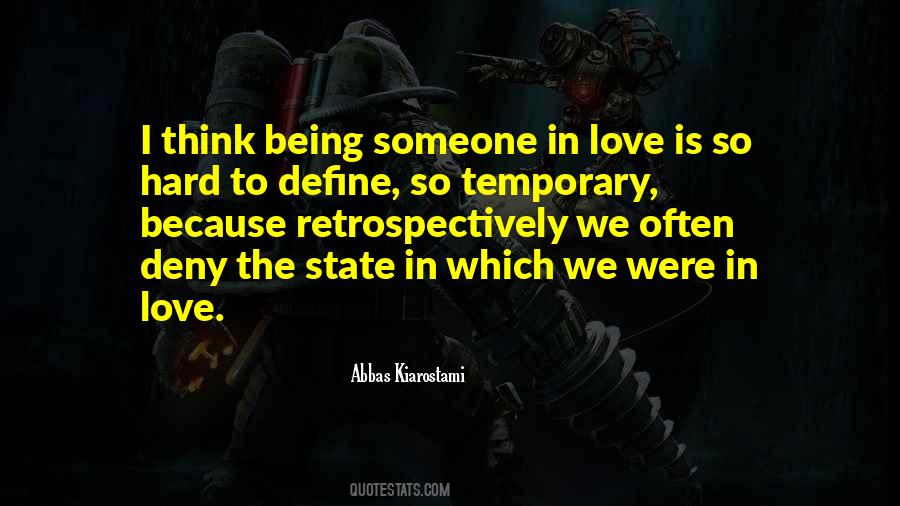 Quotes About Being Someone #1458462