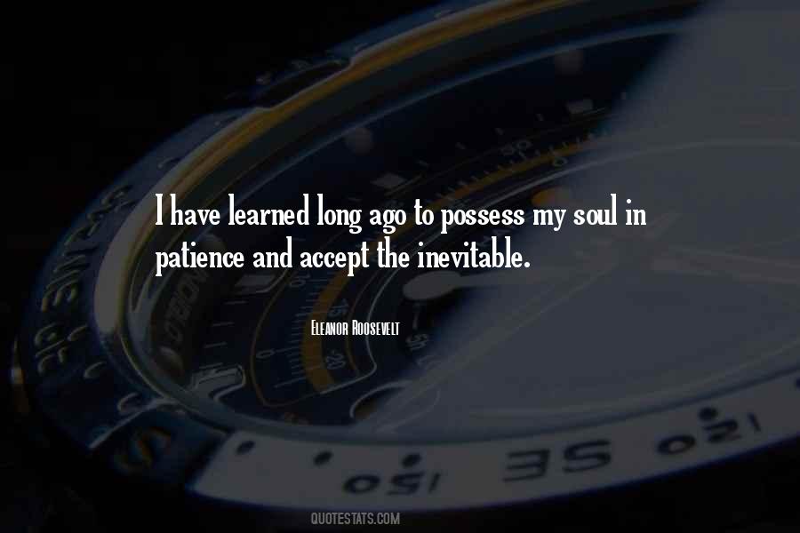 Long Patience Quotes #593910