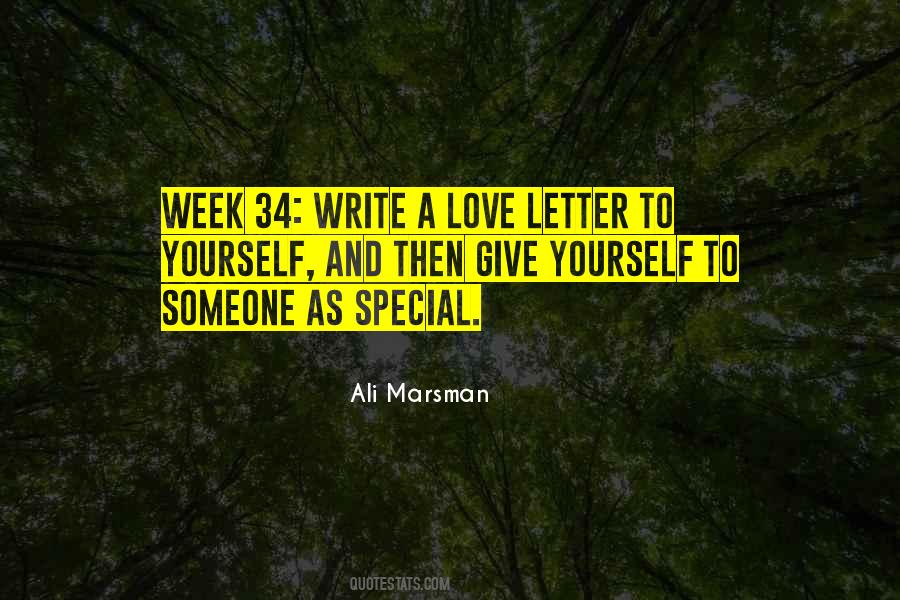 Quotes About A Love Letter #1192617