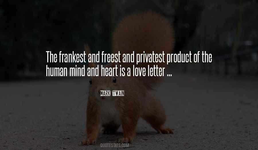 Quotes About A Love Letter #1260792