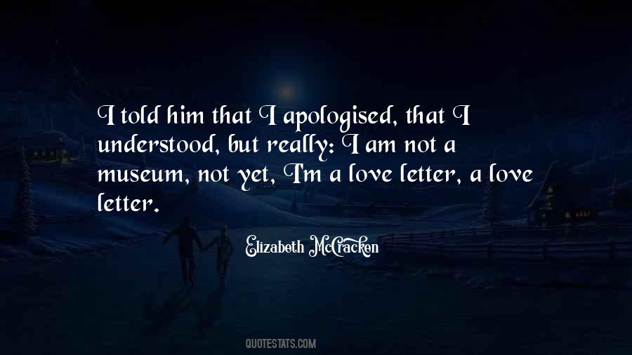 Quotes About A Love Letter #1844252