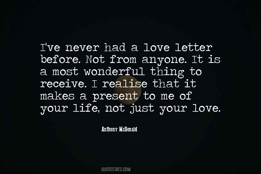 Quotes About A Love Letter #231022