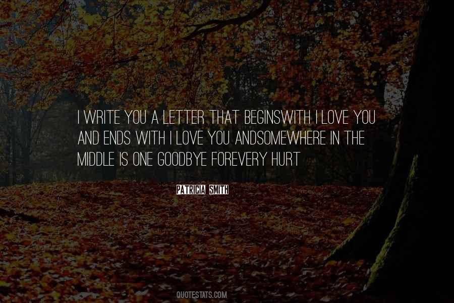 Quotes About A Love Letter #589670