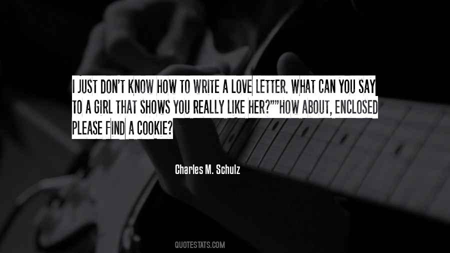 Quotes About A Love Letter #638956