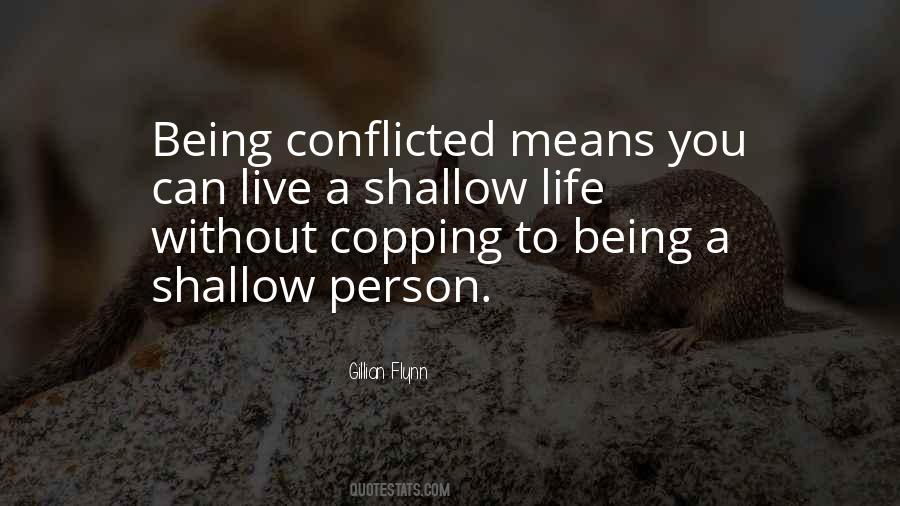 Being Conflicted Quotes #1811578