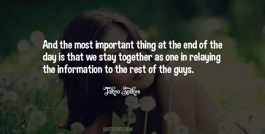 Quotes About The Guys #1199052