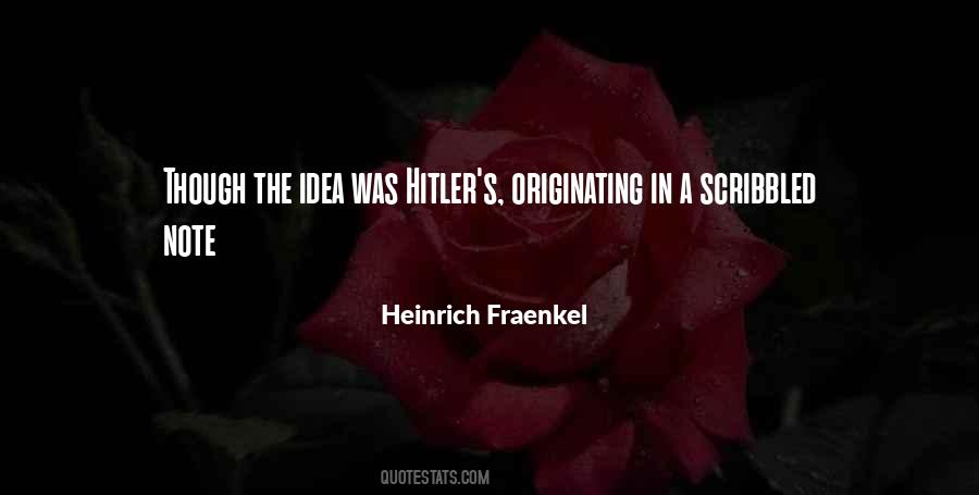 Fraenkel Quotes #1149950