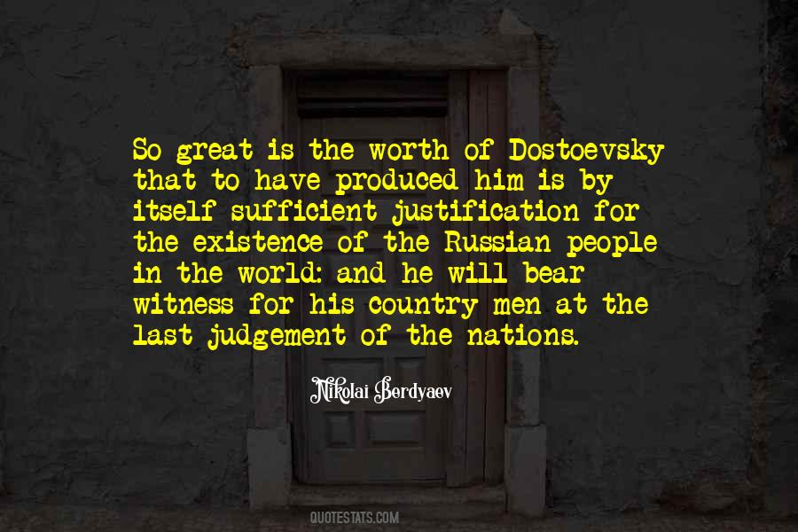 Quotes About Dostoevsky #700706