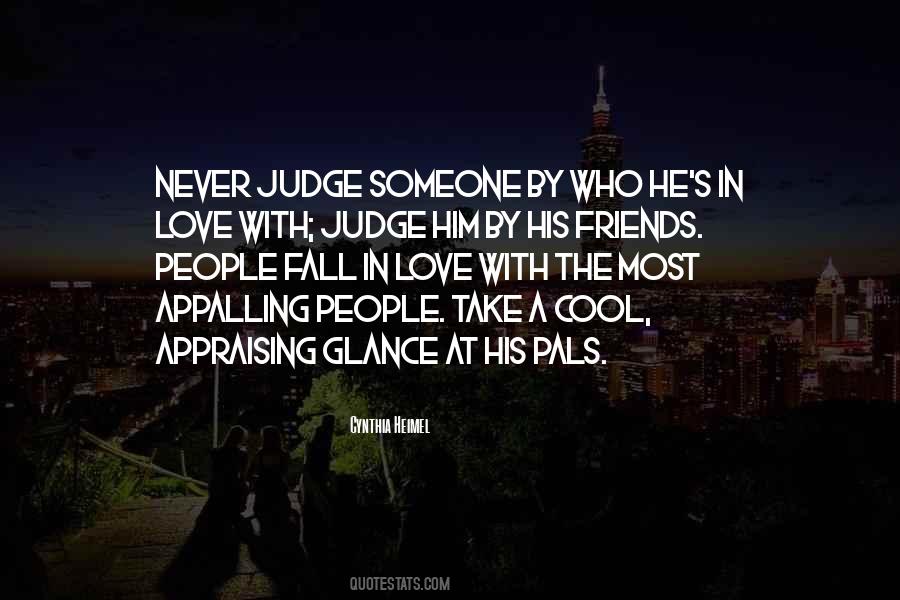 Judge With Love Quotes #551470